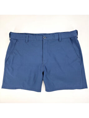 Coastal Utility Huk Pursuit Hybrid Shorts Men XXL Blue Fishing Swim Stretch